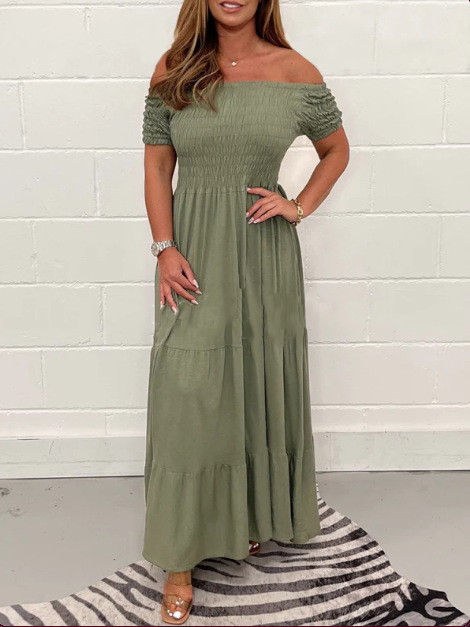 (💃49% off🔥Free shipping) Ruched maxi dress