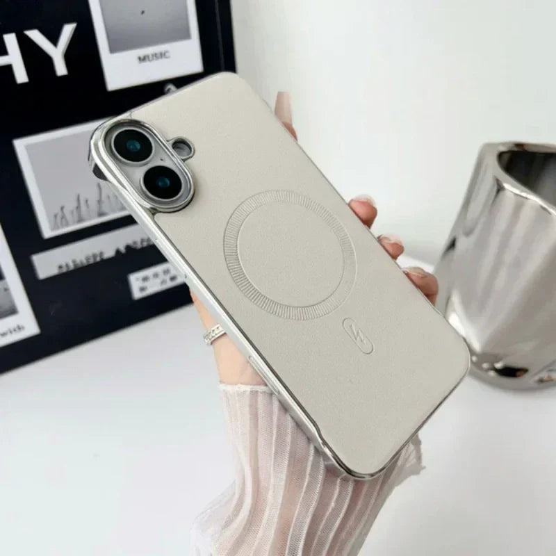 Slim Magnetic iPhone Case for Wireless Charging