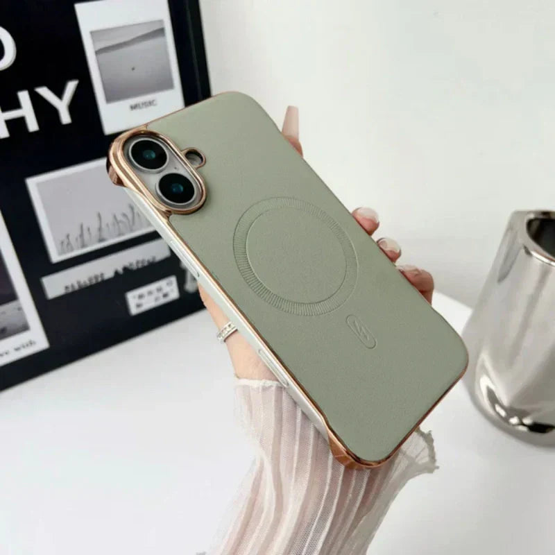 Slim Magnetic iPhone Case for Wireless Charging
