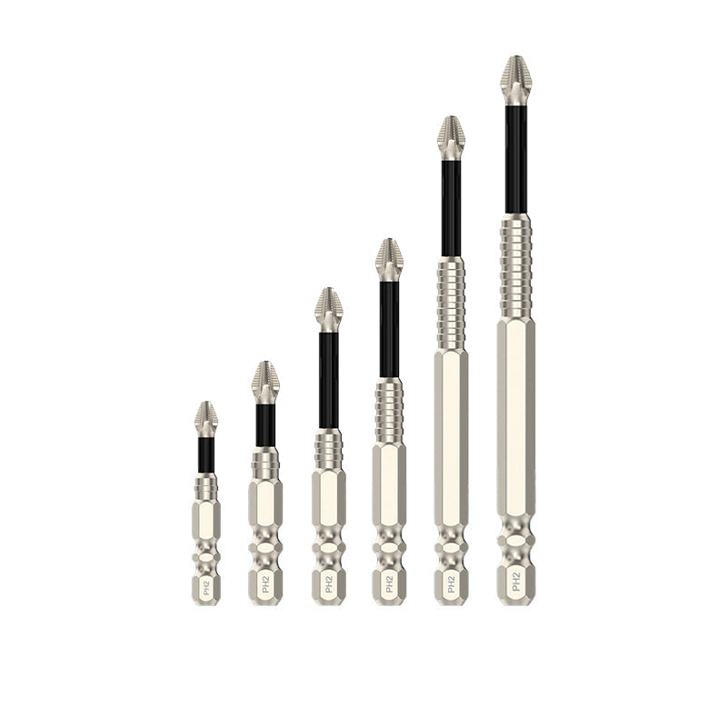 🔥50% OFF🔧 6-Piece Phillips Screwdriver Bits Set