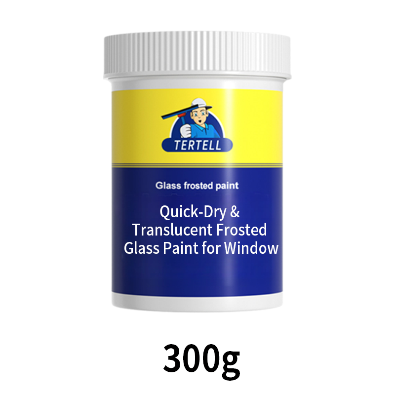 Quick-Dry & Translucent Frosted Glass Paint for Window