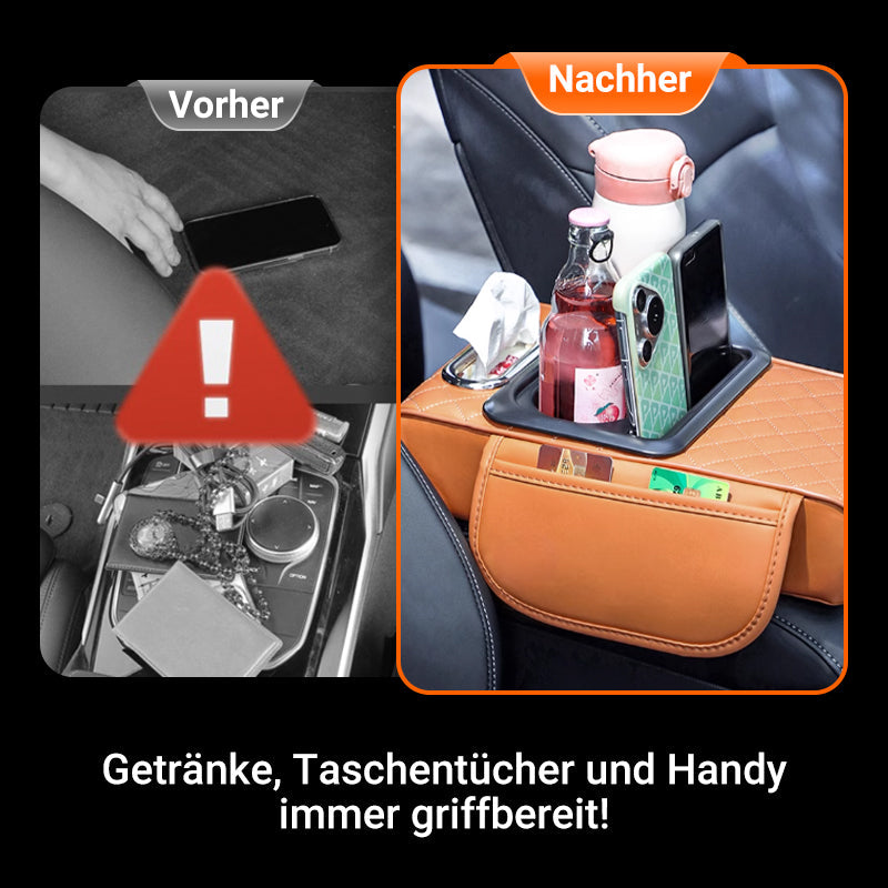 🚗🚗50% Rabatt👜👜 Multifunktionales Auto-Armlehnen-Kissen