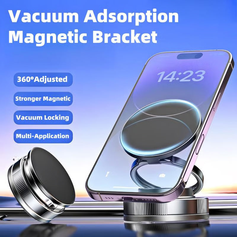 🔥Mehr kaufen, mehr sparen🔄360° verstellbarer magnetischer Handyhalter mit Saugnapf📱🚗