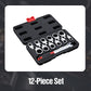 12-in-1 Quick Change Ratchet Wrench Set with Storage Box