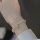 🎅🎁Ideal Gift - Elegant Faux Jade Bracelet