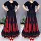 🌷🌹New Embroidered High Waist Long Puffy Dance Skirt