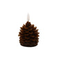 Flameless LED Pine Cone Candles for Holiday Decor