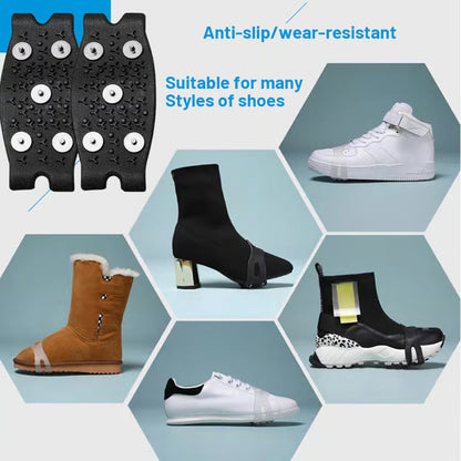 5-Claw Anti-Skid Outdoor Gripper Shoe Covers