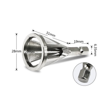 Stainless steel deburring tool