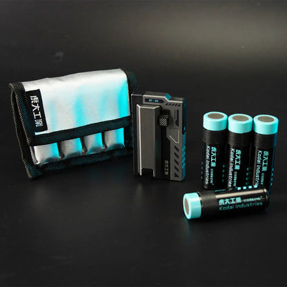 Tactical interchangeable power bank module/battery charger/interchangeable power bank