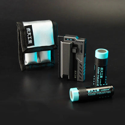 Tactical interchangeable power bank module/battery charger/interchangeable power bank