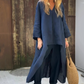 🌸🌸🌸Women's Summer Loose Pocket V-Neck 2-Piece Set