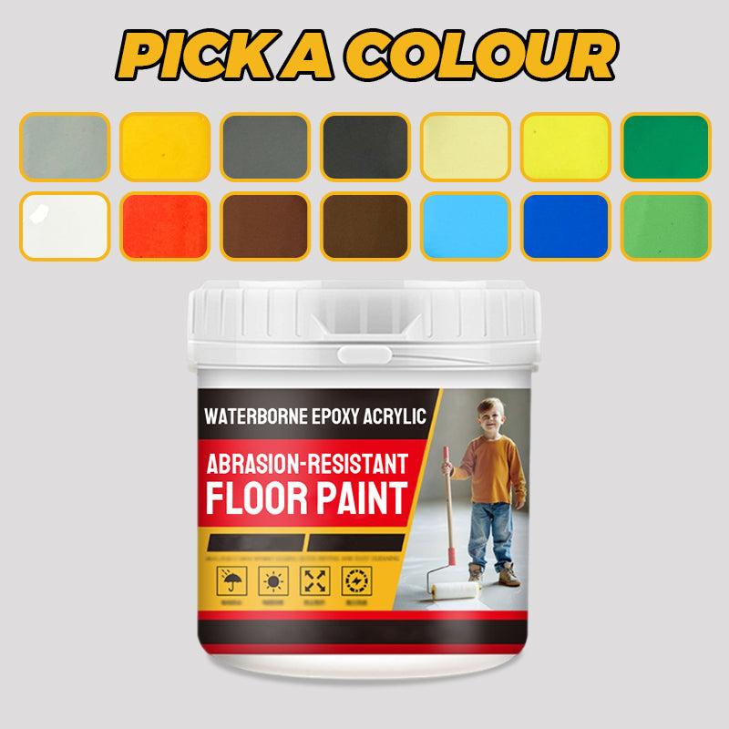 Water-based Epoxy Acrylic Abrasion-resistant Floor Paint