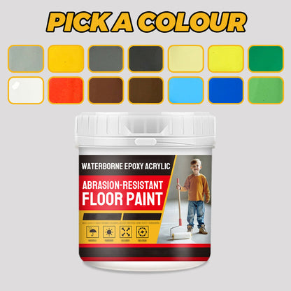 Water-based Epoxy Acrylic Abrasion-resistant Floor Paint