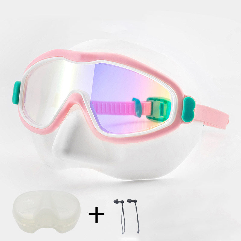 🔥Limited Time Offer 62% OFF🔥Unisex HD Anti-UV Anti-Choking Waterproof Integrated Swimming Goggles