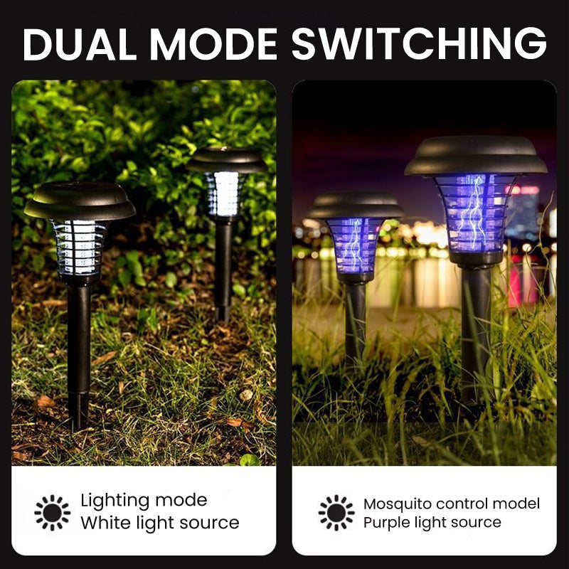 🎁LAST DAY BUY 1 GET 1 FREE🎁Solar Mosquito Zapper Lamp Stake