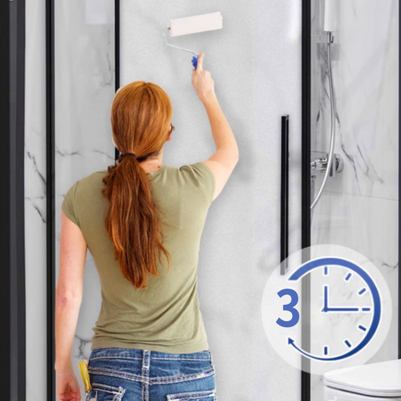 Quick-Dry & Translucent Frosted Glass Paint for Window