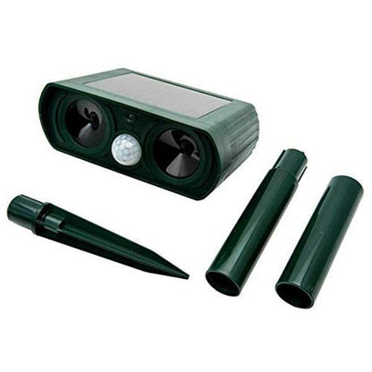 Outdoor Solar Powered Ultrasonic Animal Repeller