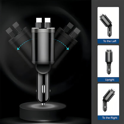 🚗 50% RABATT! ✨ Schnellladegerät für das Auto mit Sternenhimmel-Ambientebeleuchtung – modern und praktisch 🌟