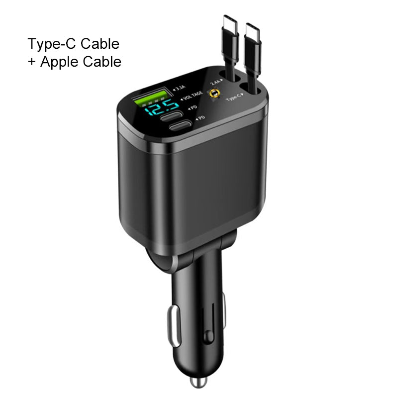 🚗 50% RABATT! ✨ Schnellladegerät für das Auto mit Sternenhimmel-Ambientebeleuchtung – modern und praktisch 🌟