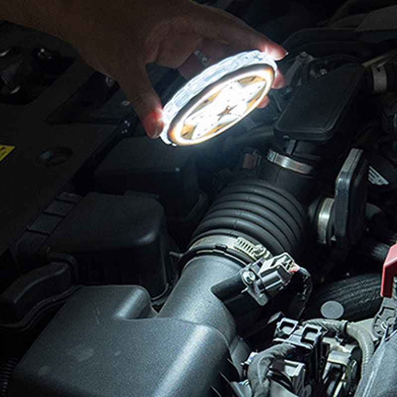 ✨ 50% RABATT! 💡 MAGNETISCHE AUTO-DACHLEUCHTE - 3 Farbmodi, Wiederaufladbar & Wasserdicht, Perfekt für Auto, Camping und Notfälle 🚗🔋